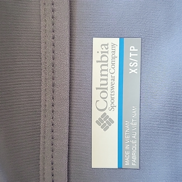 NWT, Columbia Bryce Canyon blue and white striped women's XS Hoodie - Picture 9 of 15